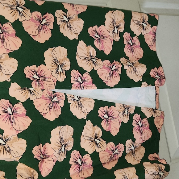 New Ava Sky Skirt Ker Peony Aloha Bloom M Maxi Pencil Hibiscus Fighting Eel Long - Picture 14 of 15